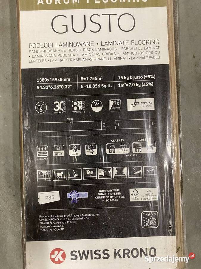 Panele podłogowe łódzkie Gruszczyce sprzedam