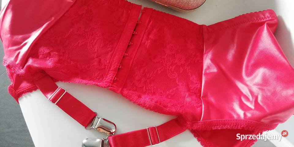 seksowny pas do pończoch czerwony Inna marka mazowieckie Warszawa