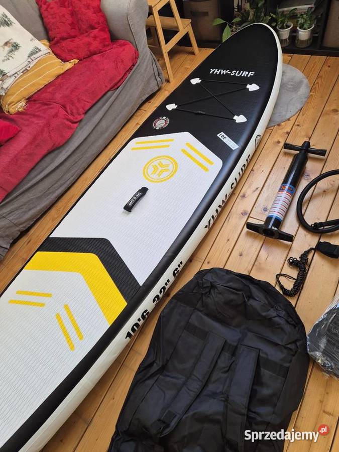 Nowa deska SUP 320x80x15 serfing jezioro