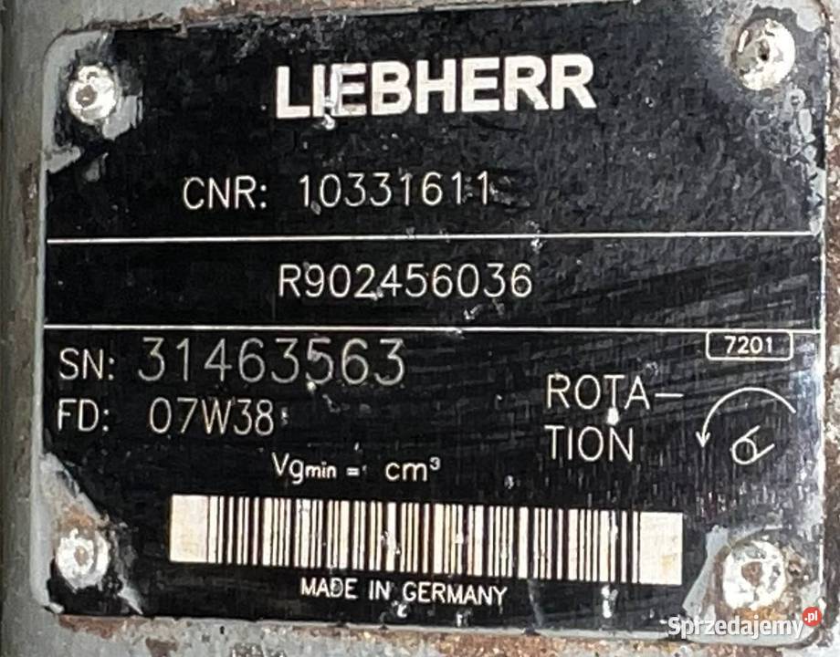 Rexroth A10VO100DFR1 31L VSC11N00 S 2291 Poznań