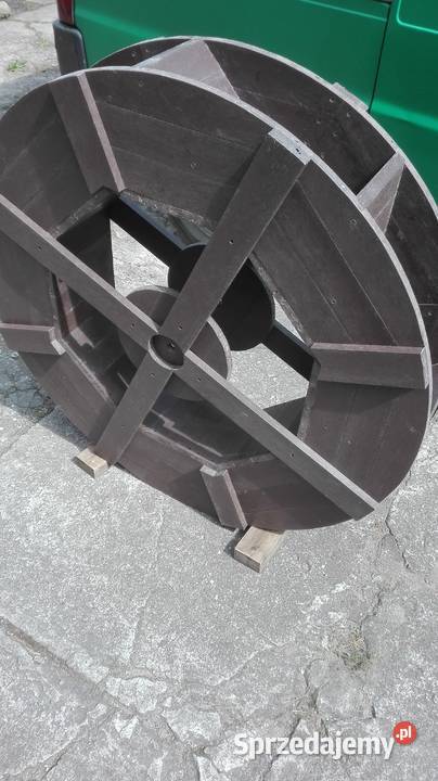 Koło Młyńskie 120 Ozdoba do ogrodu Iława