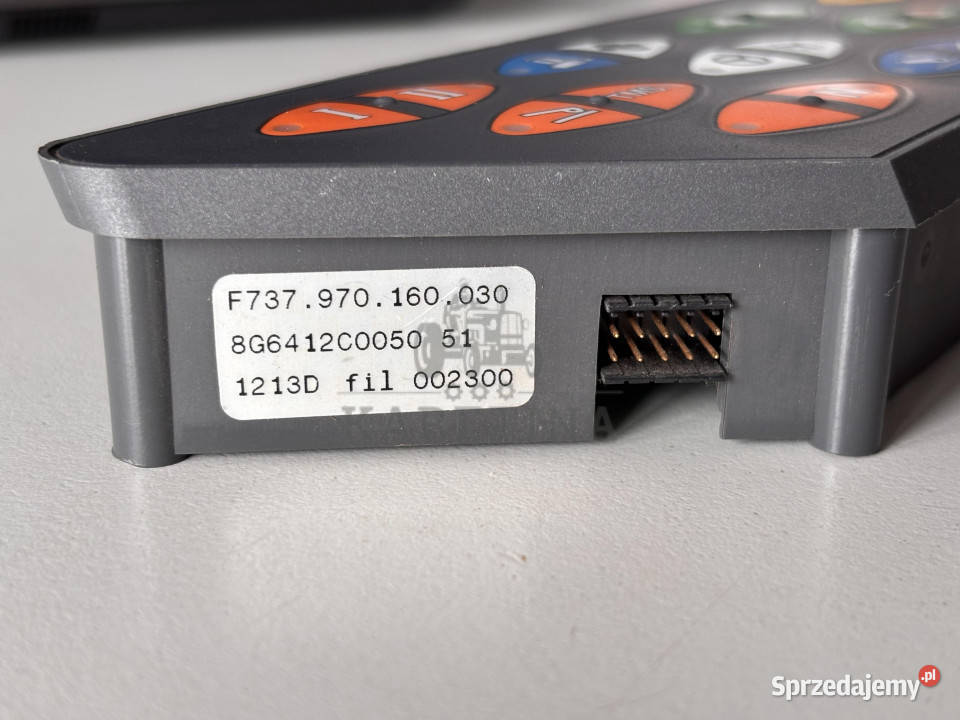 FENDT F737970160030 Panel Sterowania TMS Fendt Pozostałe Jastrzębniki