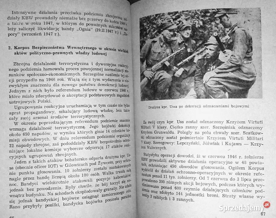Tradycje bojowe wojsk wewnętrznych Red Czesław