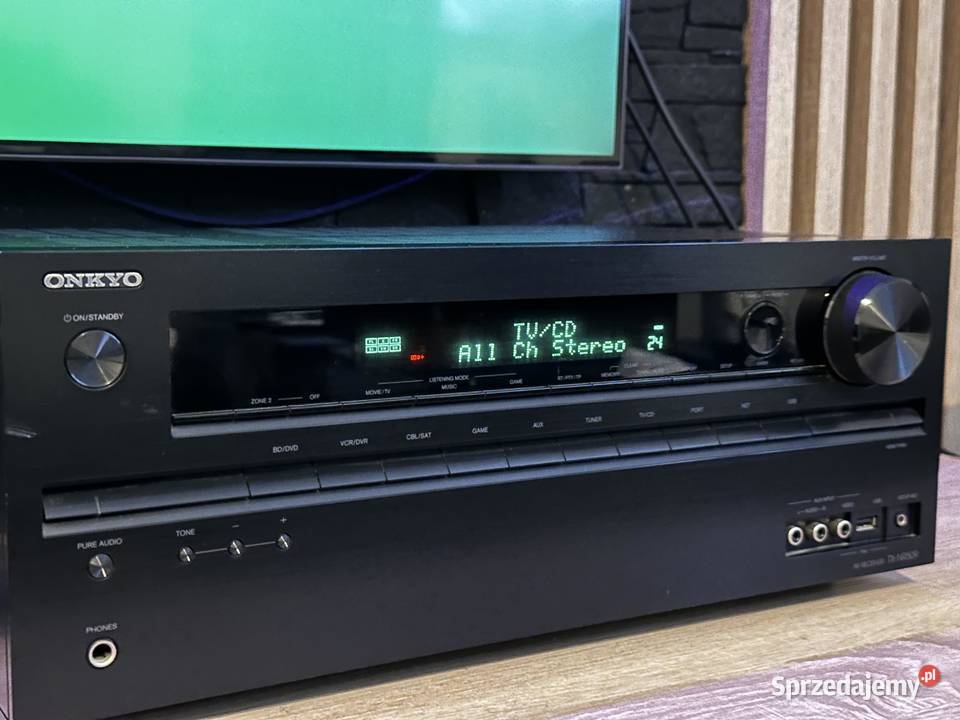 ONKYO TX509 Amplituner HDMI USB pilot 5x130Wat Amplitunery Klucze