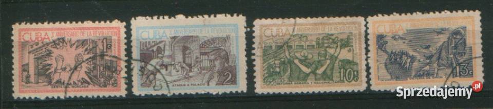 Zn Kuba Mi wykaz w opisie kas 1963 Filatelistyka