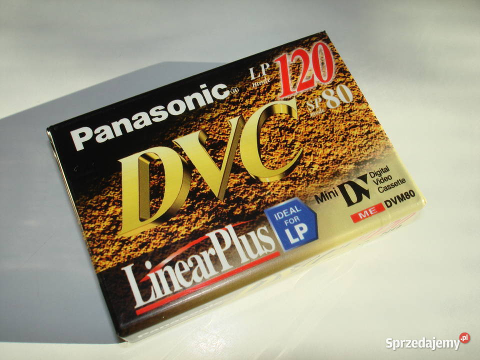 Panasonic kaseta MiniDv 120 DVC Linear Plus Nowa Poznań