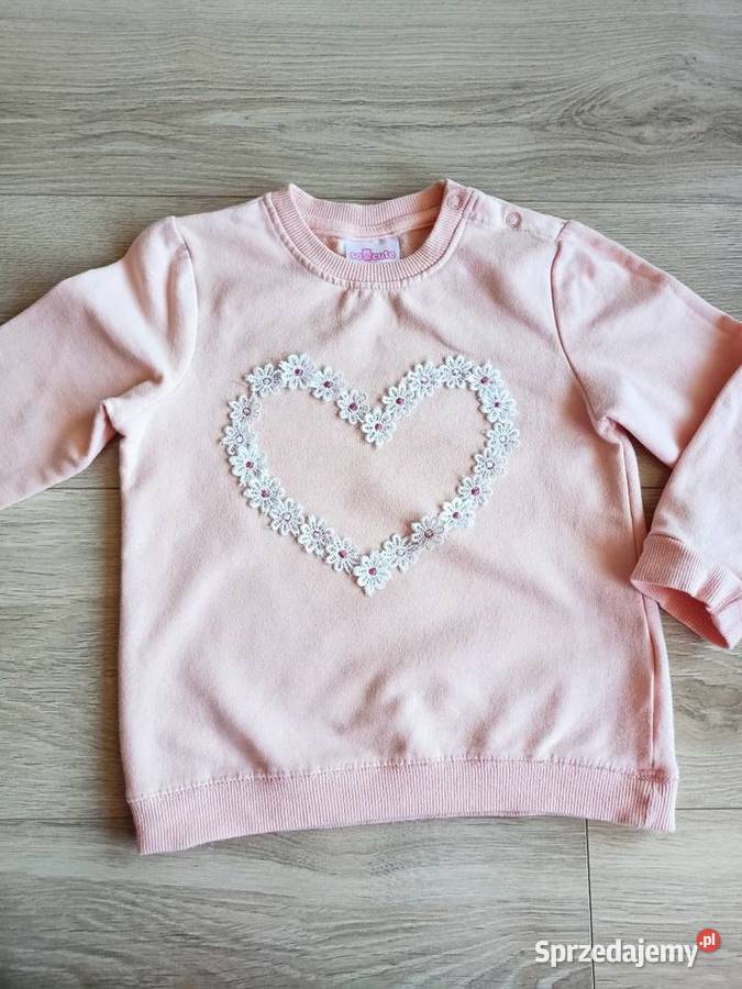 Bluza dziecięca różowa z kwiatami 98 mazowieckie Płock sprzedam