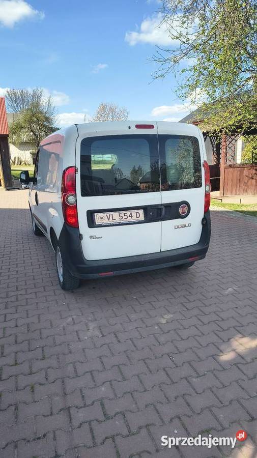 Fiat Doblo 13 MultiJet 90 Ciężarowy VAT1 biały śląskie Pilica sprzedam