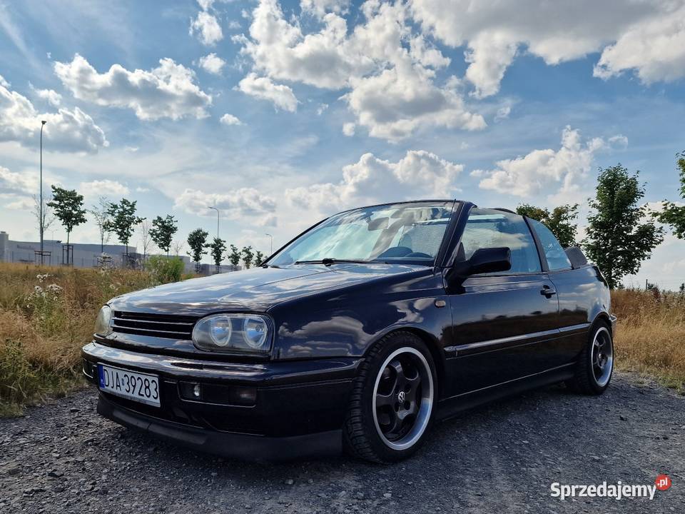 Golf 3 cabrio czarny dolnośląskie Jawor
