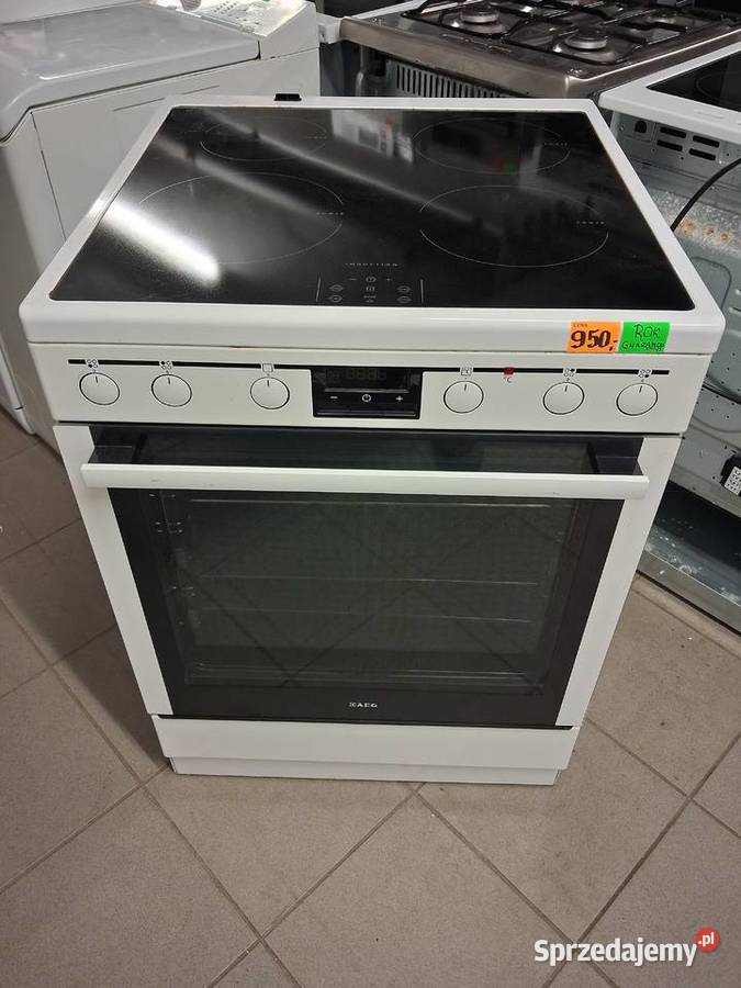 KUCHENKA ELEKTRYCZNA Z BLATEM INDUKCYJNYM AEG Kuchenki i piekarniki dolnośląskie Wrocław