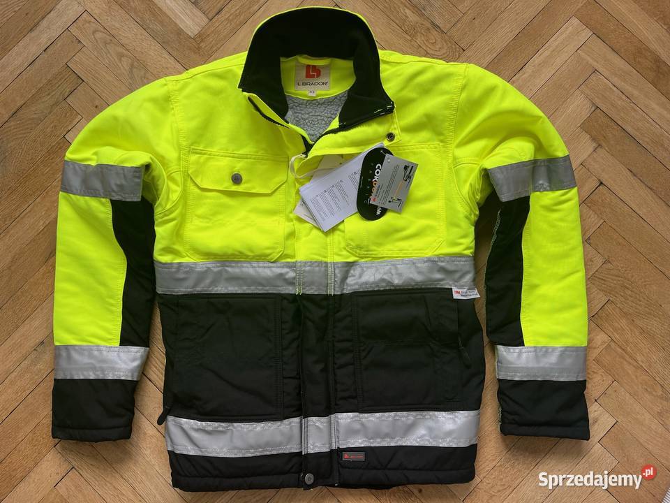 LBrador kurtka BHP odblaskowa zimowa ocieplana Warszawa