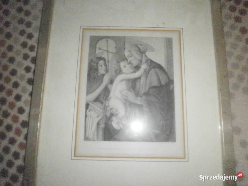 MADONNA Z DZIECIĄTKIEM OBRAZ