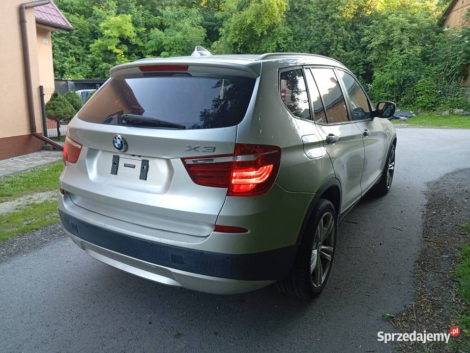 BMW x3 f25 20d 184hp nieuszkodzony Motoryzacja Chobędza