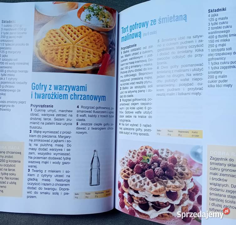 Wyśmienite placki naleśniki gofry Pr zbiorowa Koźminek