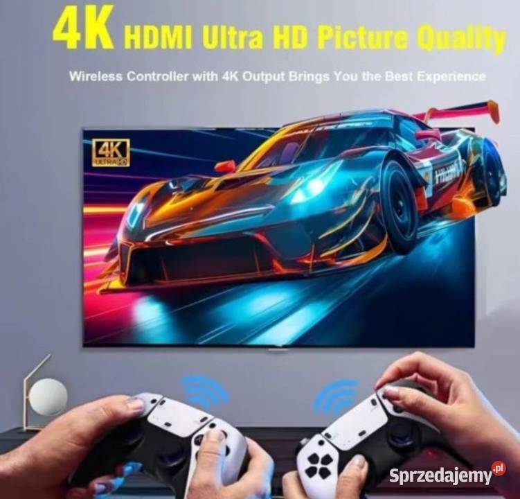Konsola Retro 4K HDMI 64GB 20000 gier Okazja napisy Rzeszów sprzedam