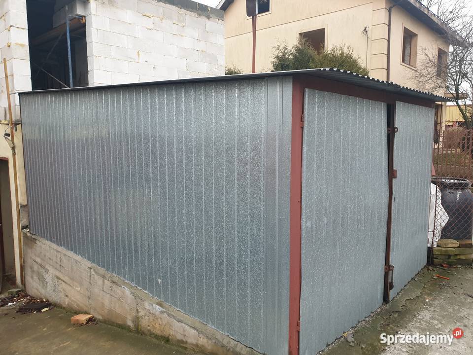 Garaż blaszany używany Legionowo
