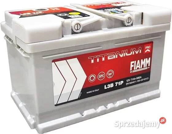 Akumulator FIAMM TITANIUM PRO 12V 71Ah 680A Akumulatory Łódź