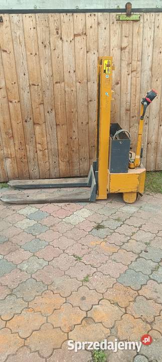 Wózek widłowy paleciak elektryczny 220 i 1100 Sierakowice