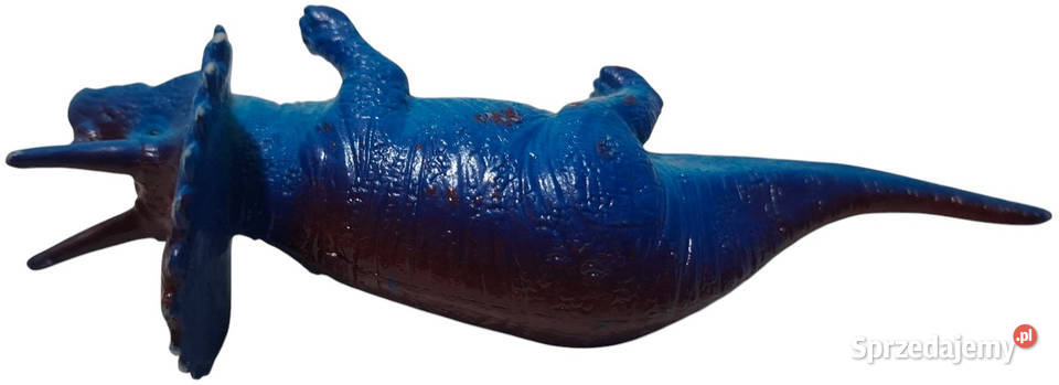 Dinozaur Triceratops 38x12x45 Zabawka figurka Figurki śląskie Czeladź