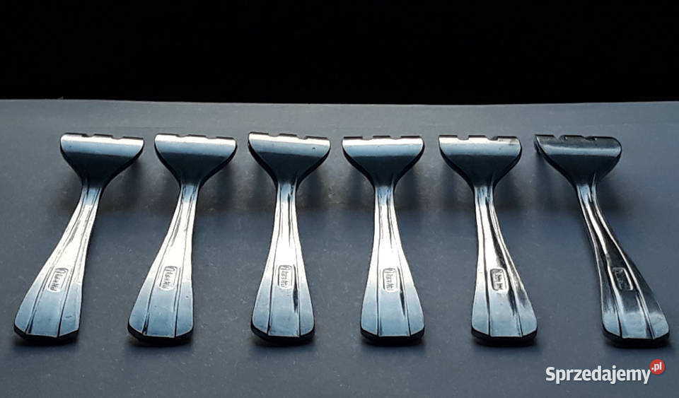 Widelczyki deserowe SATURN Hefra sztućce PRL