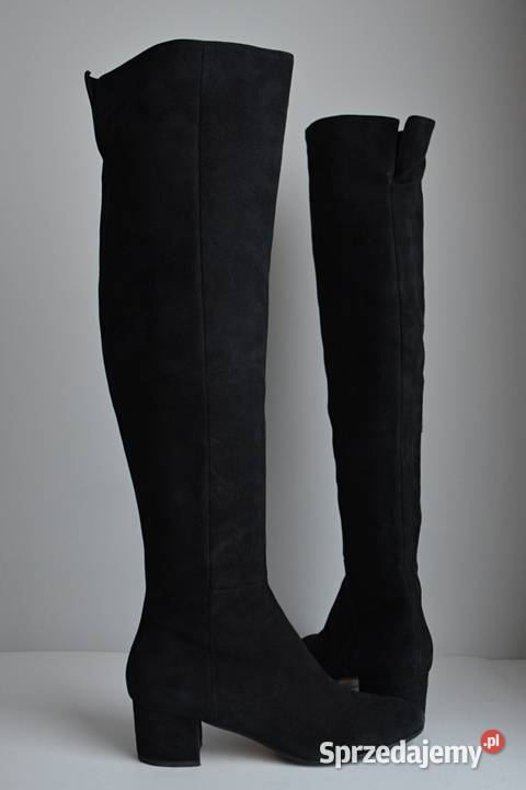 Wygodne NISKIE zamszowe MUSZKIETERKI The Seller Kozaki Białystok