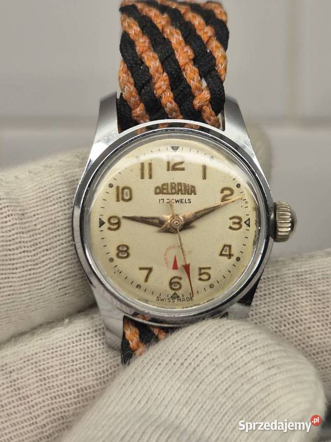 Zegarek vintage Delbana 50 Damskie Chorzów
