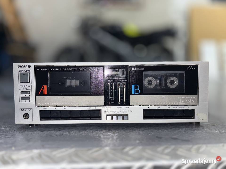 Magnetofon kasetowy Diora MDS456 Stadła