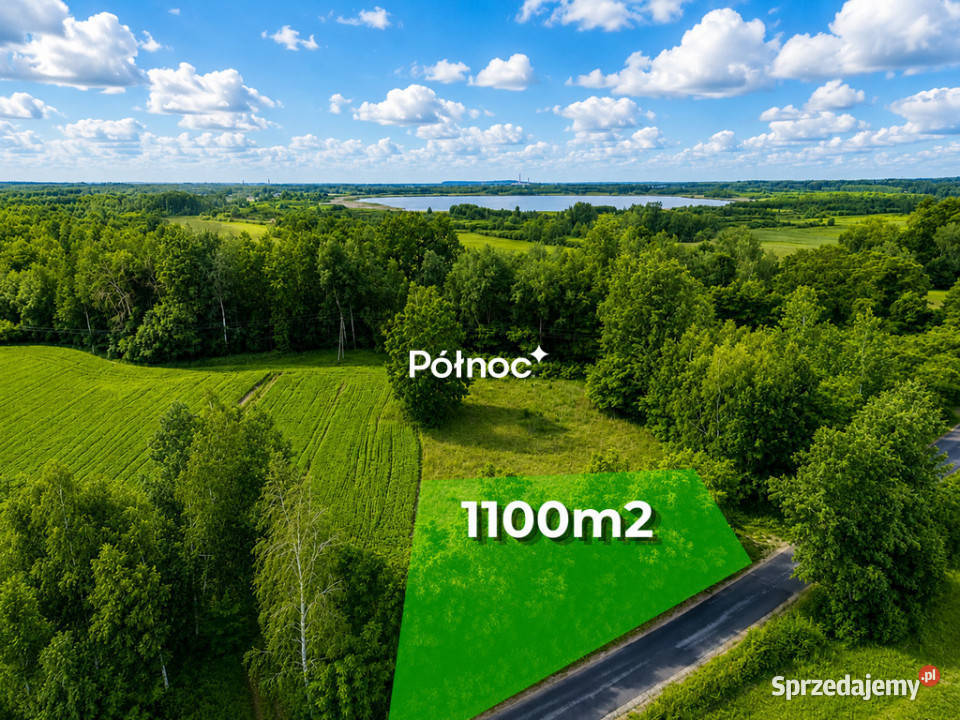 Piękna działka wśród zieleni Czarny Las Sprzedaż
