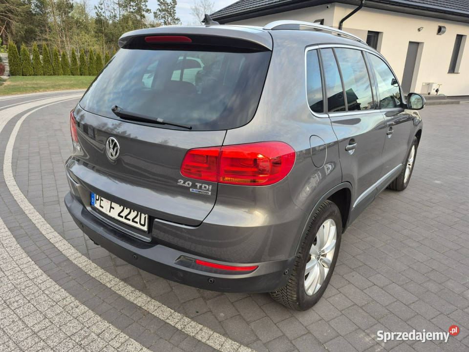 Volkswagen Tiguan 20tdi grzane fotele 4/5 lubelskie Drelów