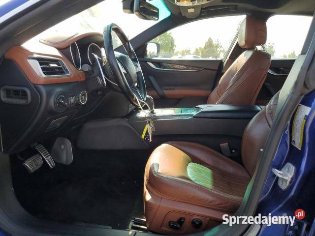 MASERATI GHIBLI S 2015 produkcji z USA mazowieckie Warszawa