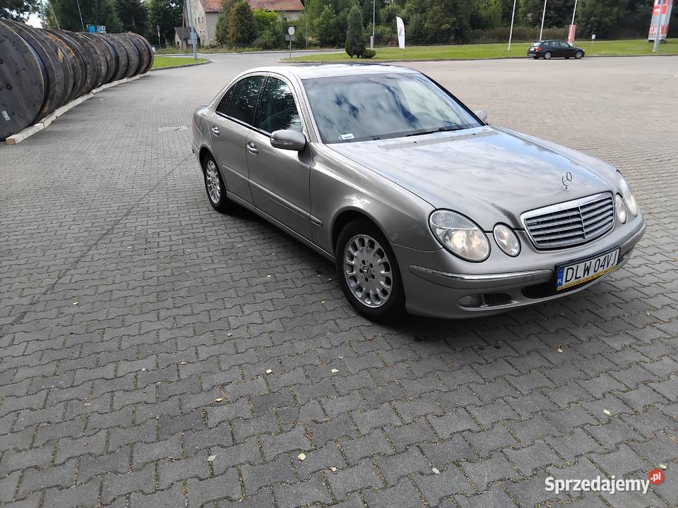 Mercedes w 211 18 kompresor z instalacja gazową benzyna+LPG Mirsk