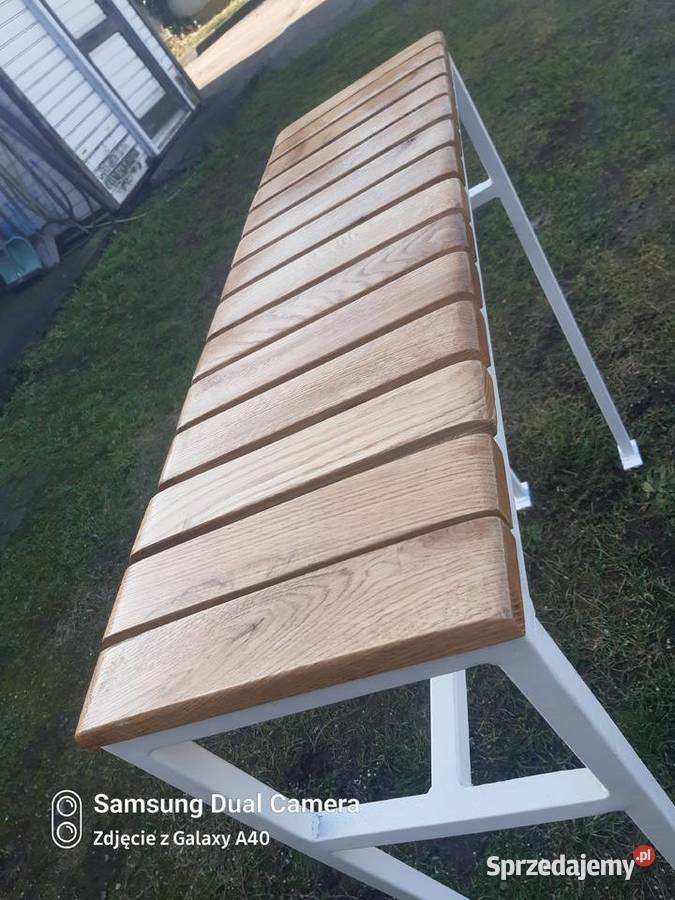 Ławka ogrodowa na działkę ROD 101cm Toruń