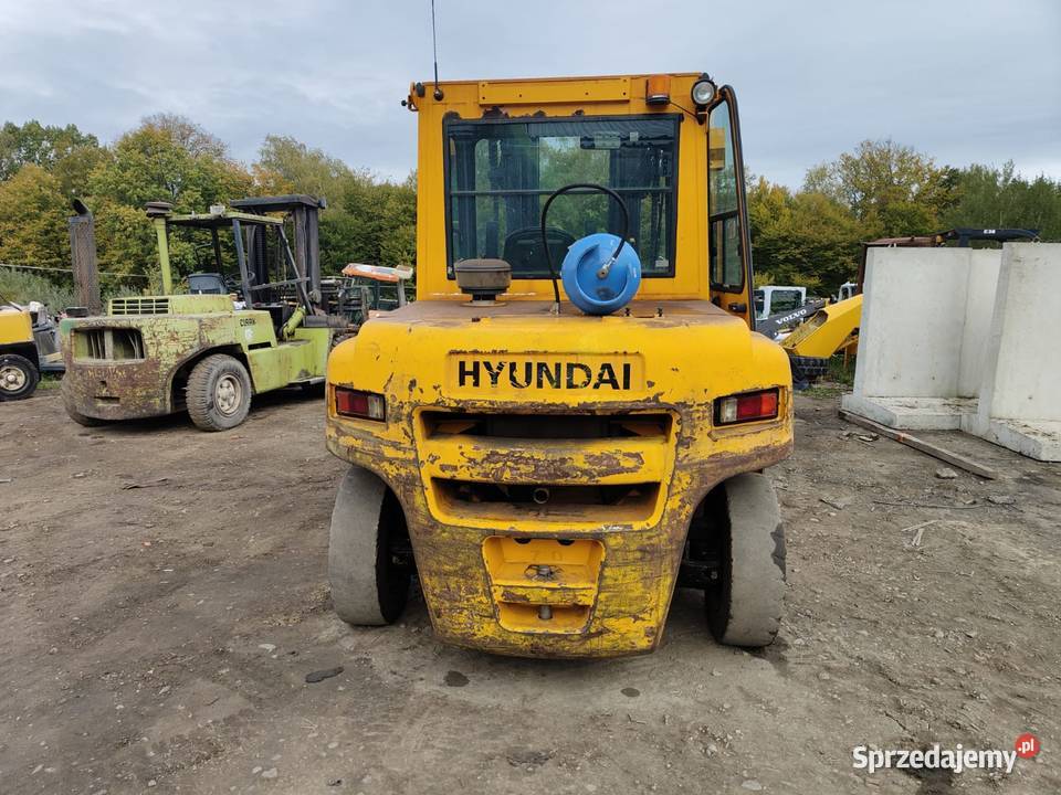 Wózek widłowy HYUNDAI 70L7A LPG Udźwig 7 ton kabina małopolskie