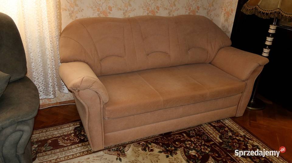 3 Osobowa Sofa Kanapa z Funkcją Spania Pojemnik Sofy i kanapy