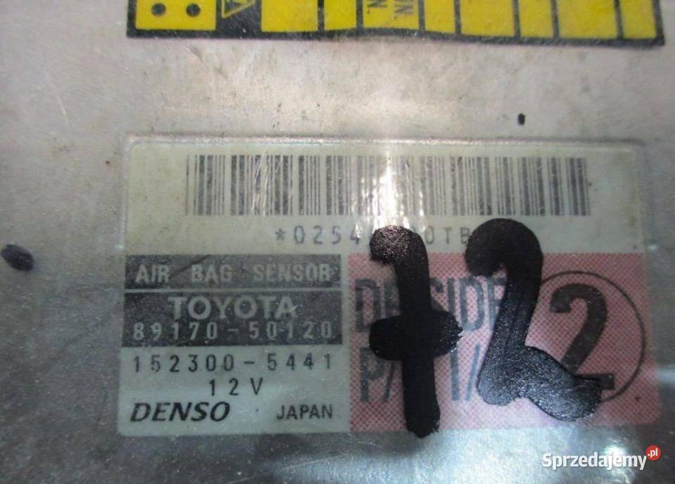 LEXUS LS430 MODUŁ SENSOR AIR BAG 89170 50120 wielkopolskie Nowy Tomyśl