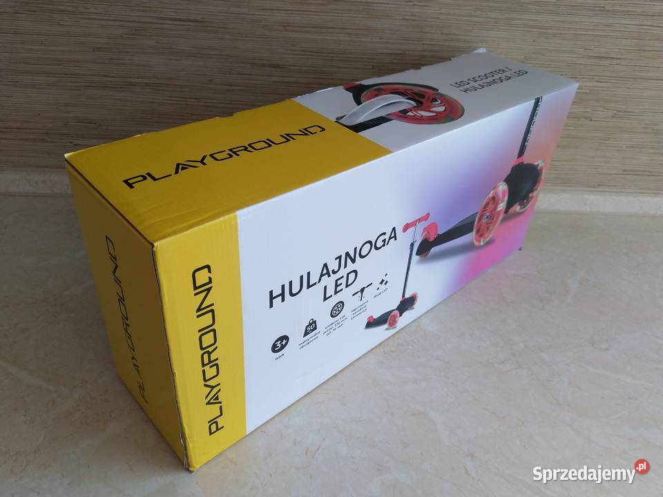 NAJTANIEJ Hulajnoga LED Trzykołowa 120mm Zabrze