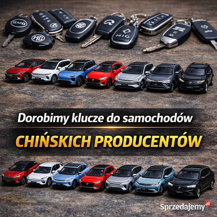 Programowanie kluczy Auta Chińskie MG BYD Omoda