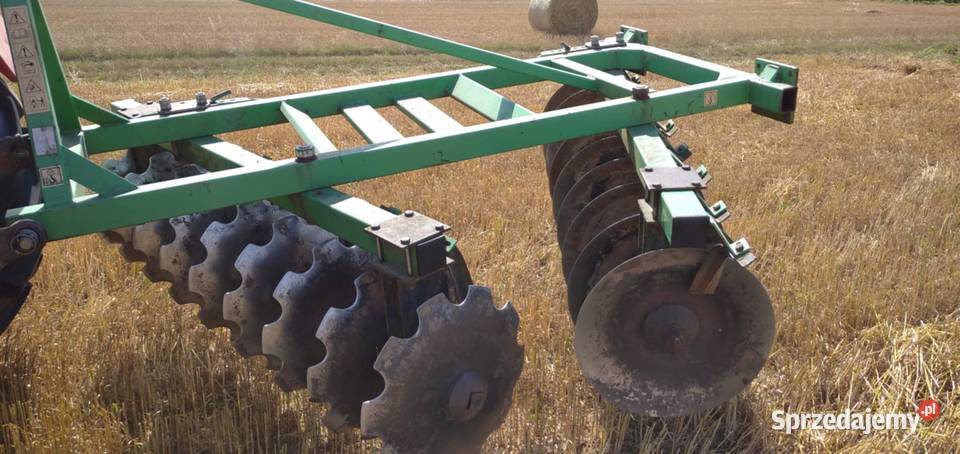 Brona talerzowa agregat Bomet 20m 2x9 nieuszkodzony