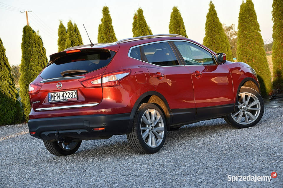Nissan Qashqai 16D 131 Led Navi Kamera Skóra nieuszkodzony Nowe Kucice