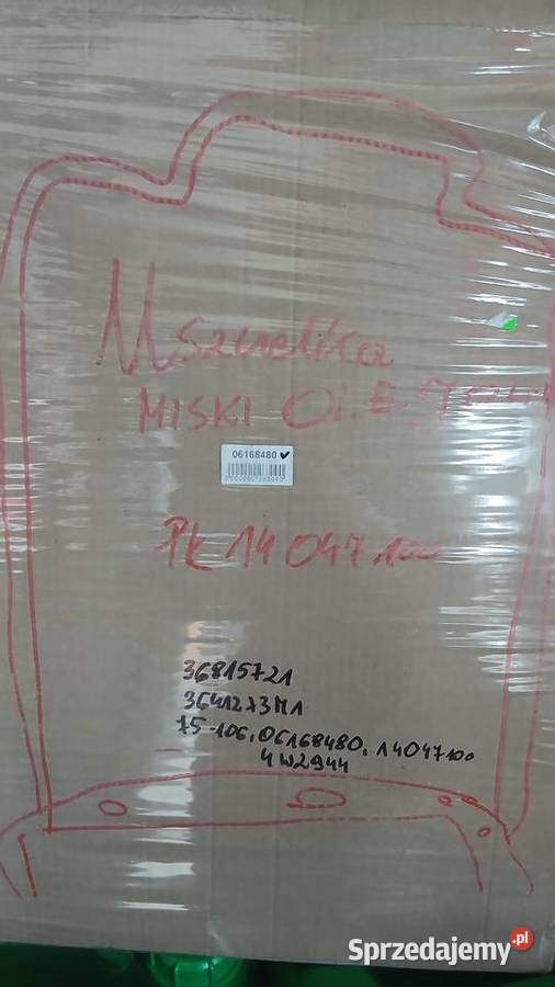 USZCZELKA MISKI OLEJU MORPAK 06168480 PERKINS