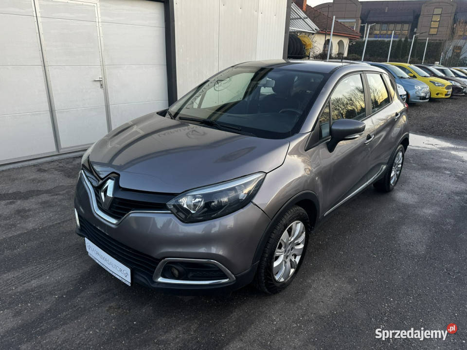 Renault Captur uszkodzony Renault Captur szary Gdów