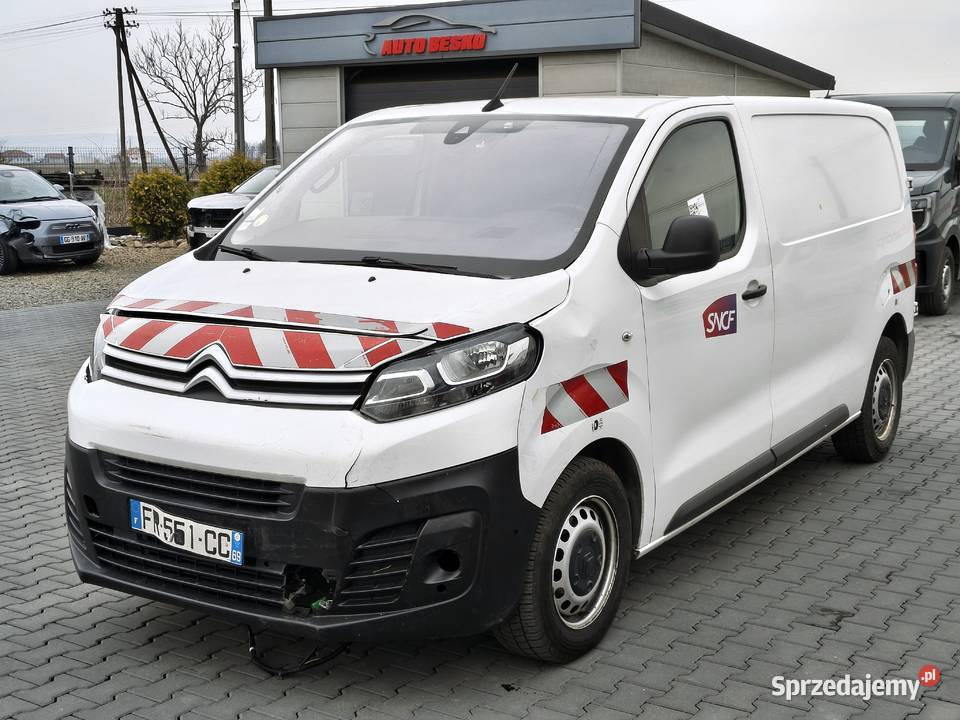 Citroen Jumpy 20Diesel Lekko uszkodzony Okazja Rok produkcji 2020 podkarpackie Zarszyn sprzedam