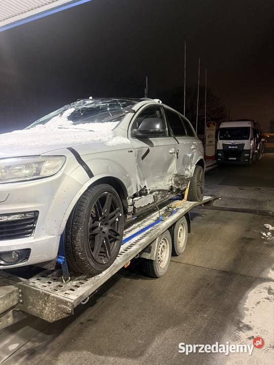Audi q7 cała na części srebrny Starogard Gdański sprzedam