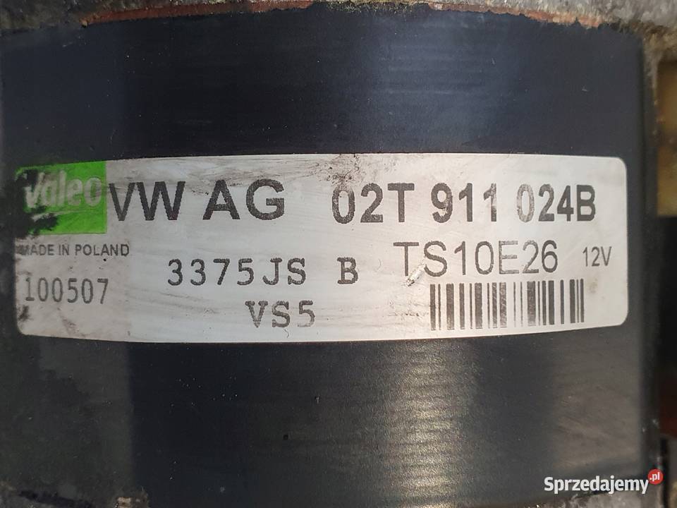 ROZRUSZNIK Skoda Roomster 14 16V 02T911023S osobowe Rudka