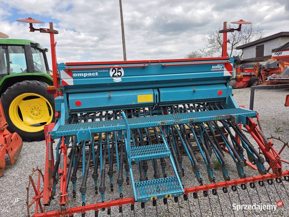 Siewnik SULKY Compact 3 metry nadbuwany ładny Siewniki i sadzarki Gąsewo sprzedam