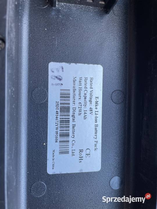 SWFT rower elektryczny 350W 3 akumulatory 48V