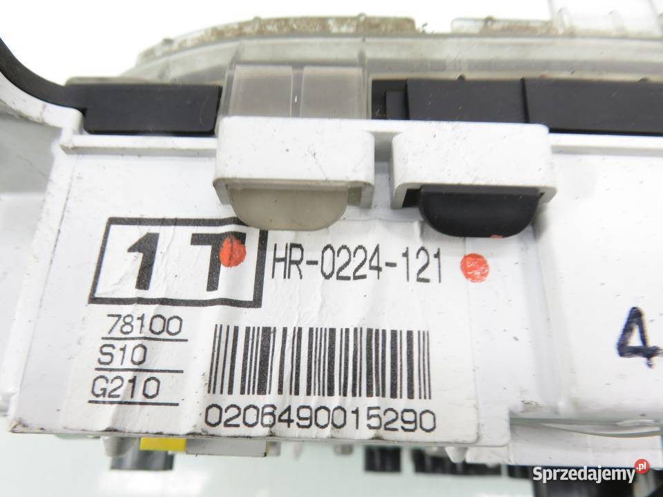 LICZNIK HONDA CRV I RD 20 16V 4WD RD1 RD3 B20B3 osobowe