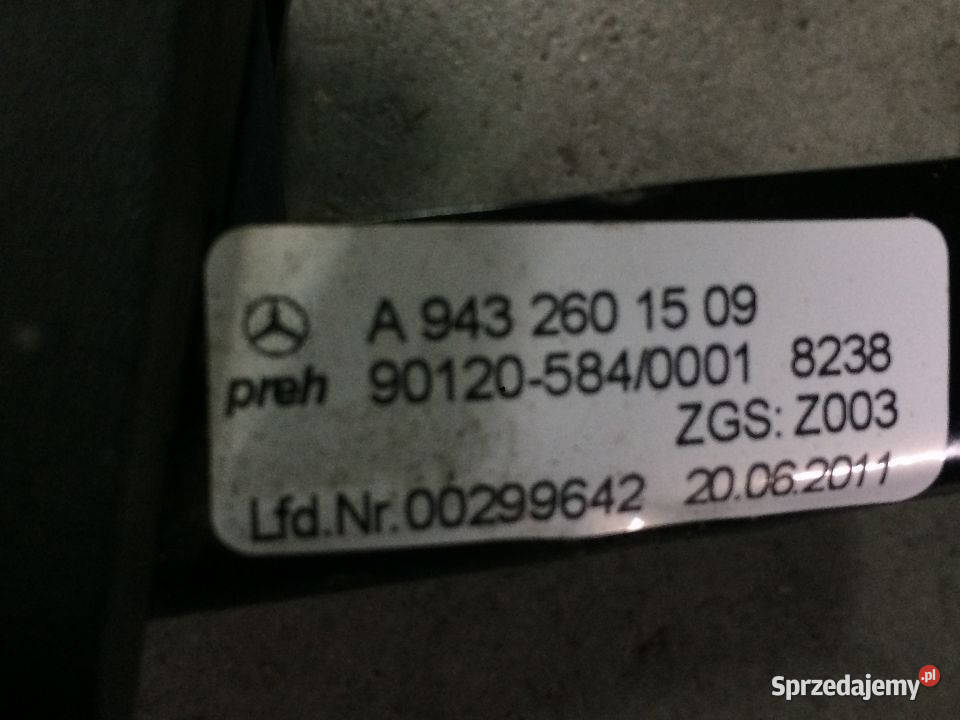 JOYSTICK ACTROS MP2 MP3 Axor Atego 9432600209 Układ elektryczny