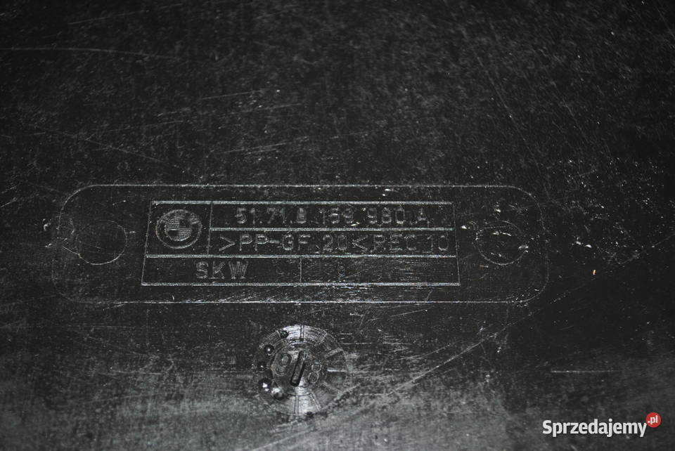 Osłona dolna silnika przedni aczęść BMW SERIA 5 śląskie Poręba sprzedam