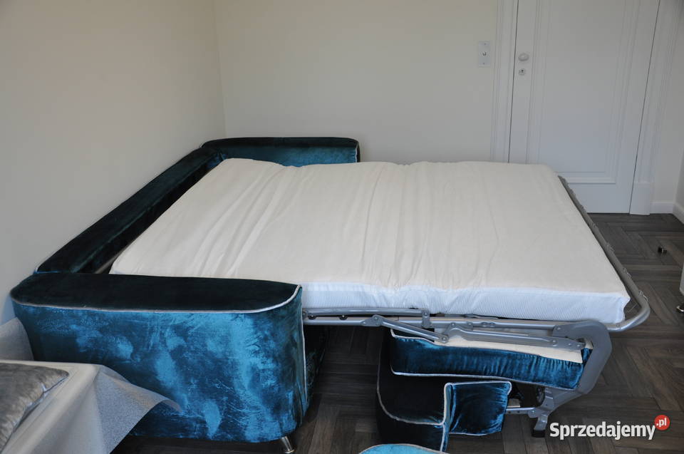 Kanapa sofa rozkładana fotel komplet 230cm Chrząstawa Wielka